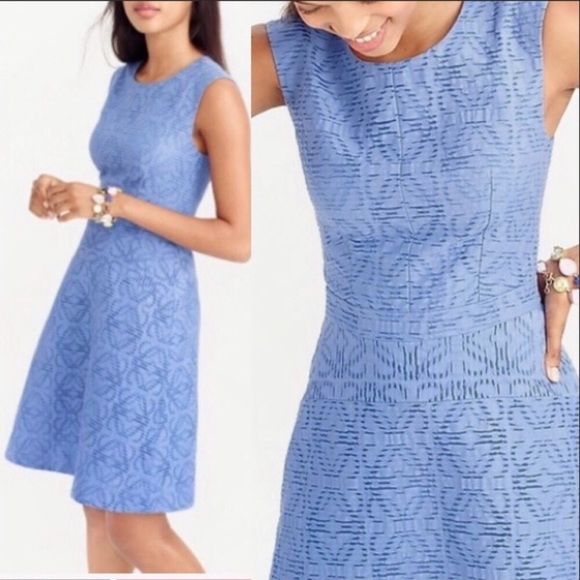 J. Crew Dresses & Skirts - J Crew Jacquard Eyelet Sheath Dress Size 00